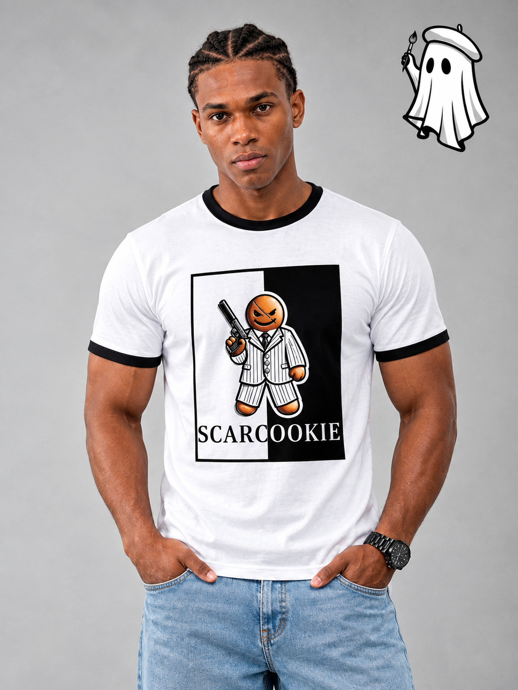 T-SHIRT DE SCARCOOKIE