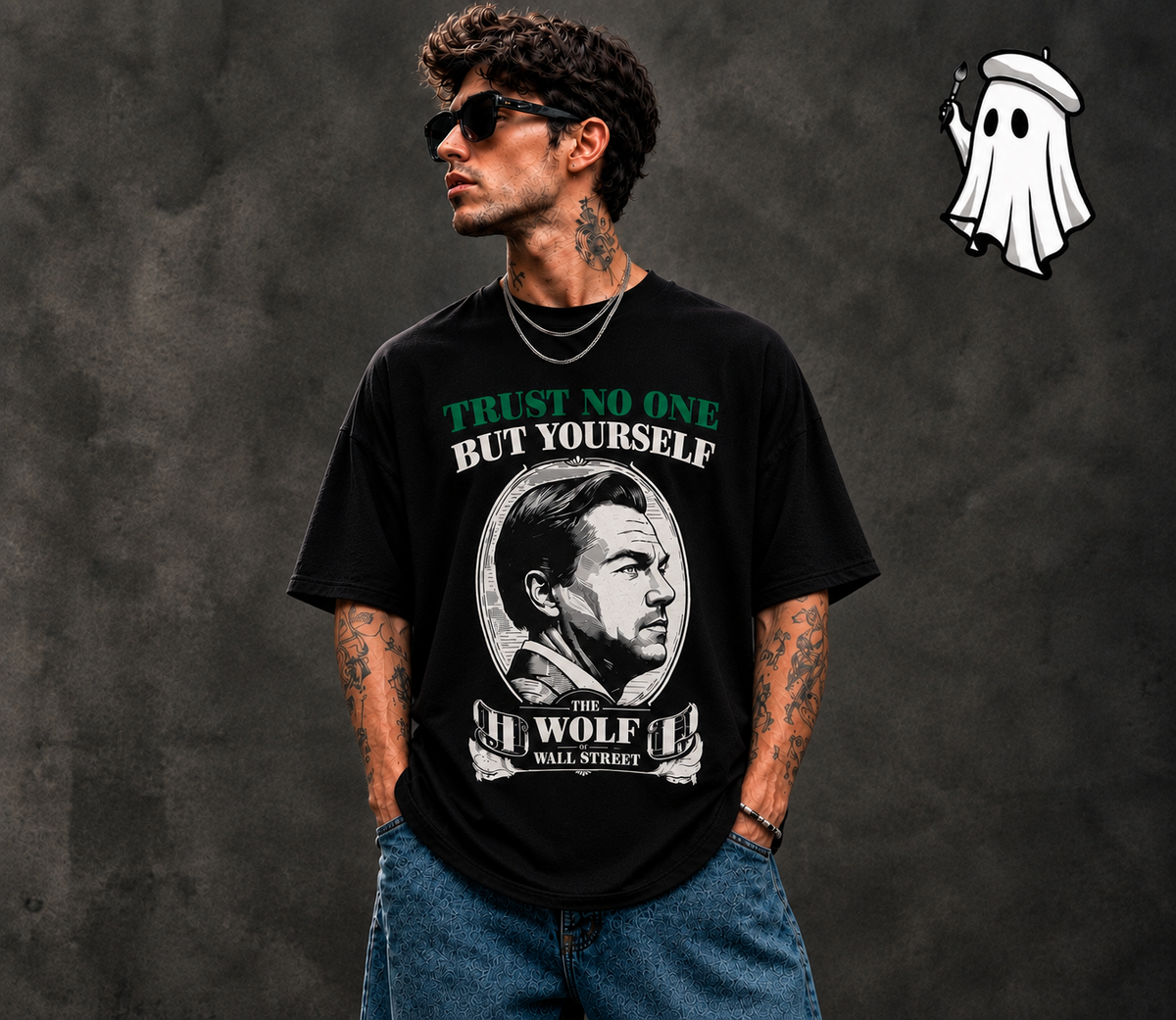 T-SHIRT THE WOLF OF WALL STREET