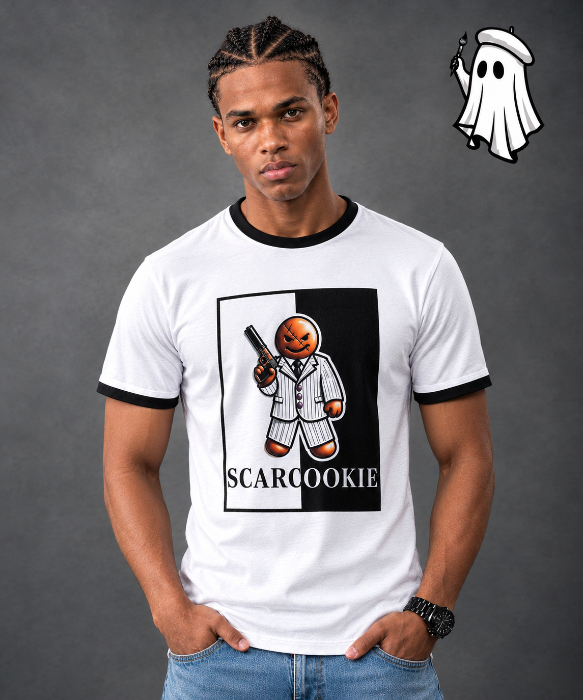 T-SHIRT DE SCARCOOKIE