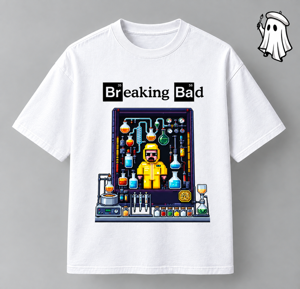 Franela Breaking Bad Oversized -EDICION LIMITADA-
