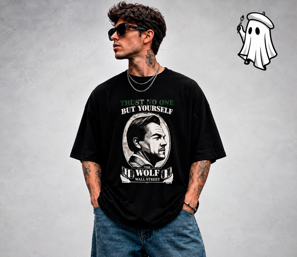 T-SHIRT THE WOLF OF WALL STREET