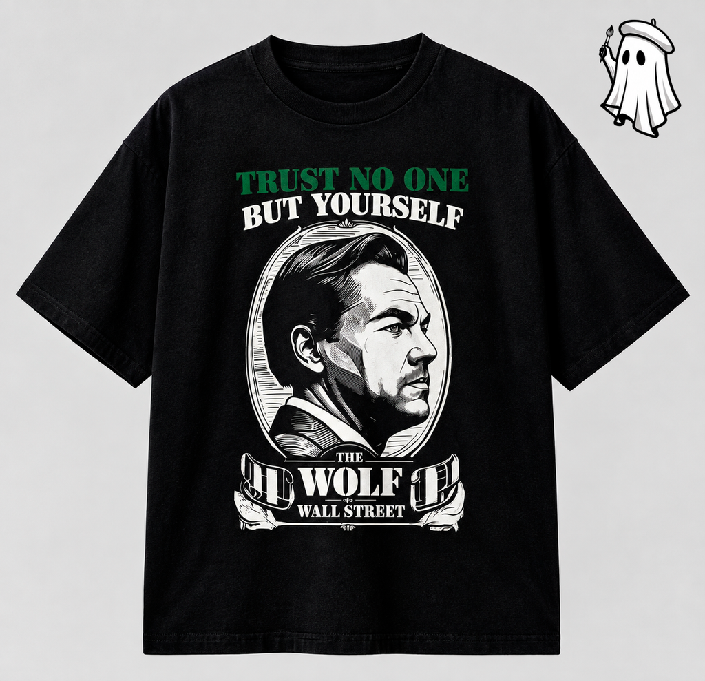 T-SHIRT THE WOLF OF WALL STREET