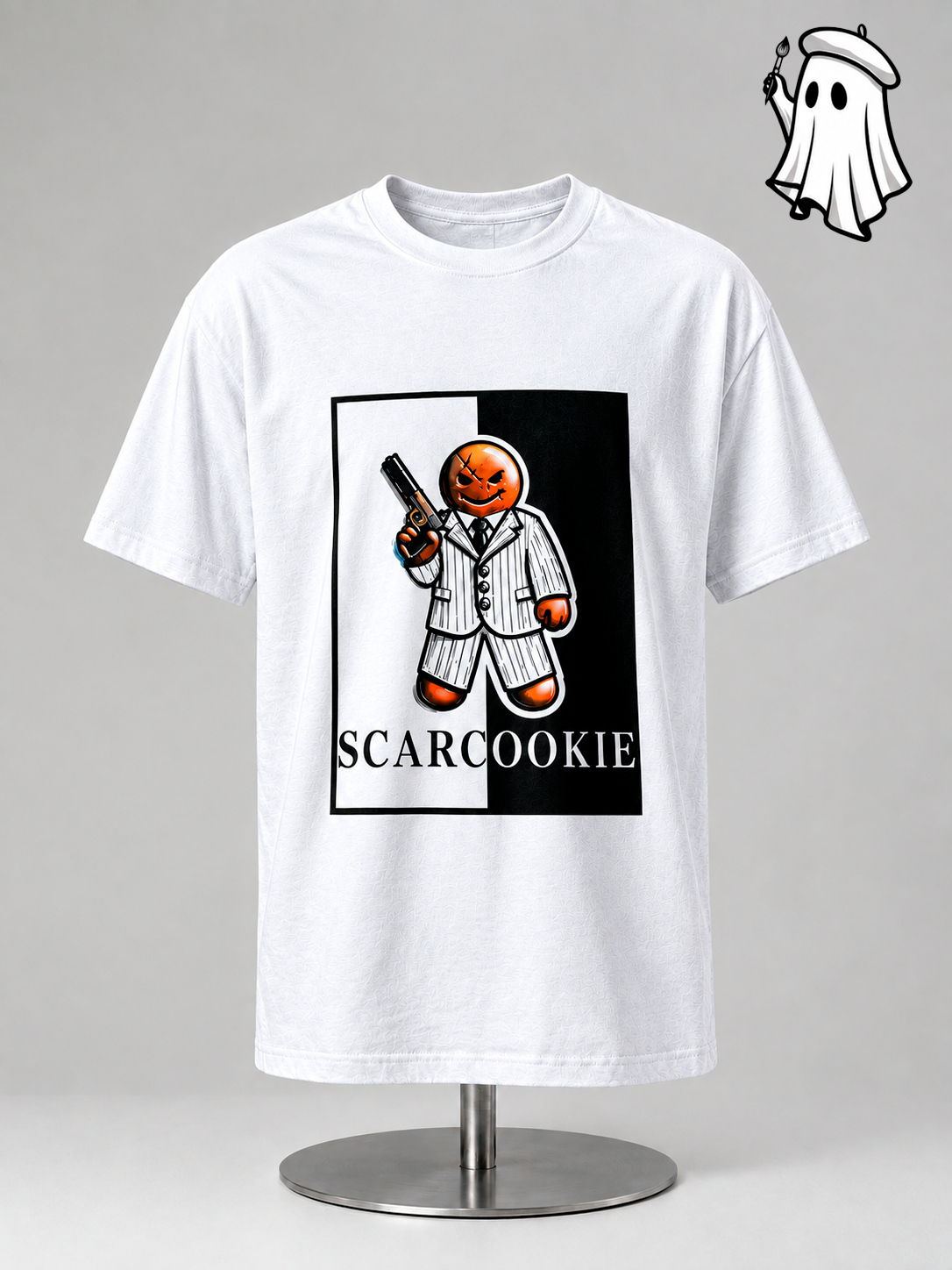 T-SHIRT DE SCARCOOKIE OVERSIZE